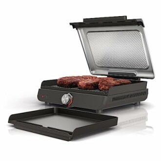 Ninja GR101 Sizzle Smokeless Indoor Grill & Griddle Review: Versatile Cooking at 500°F